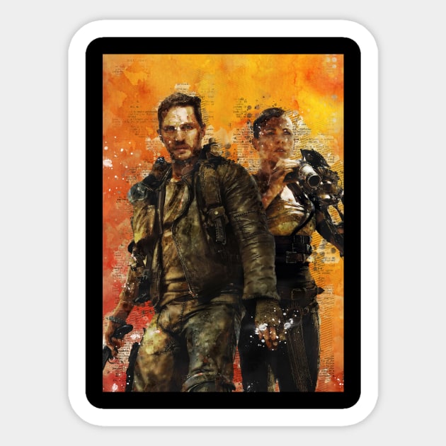 Fury Road Sticker by Durro